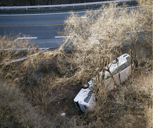 FOTO Tragická nehoda autobusu