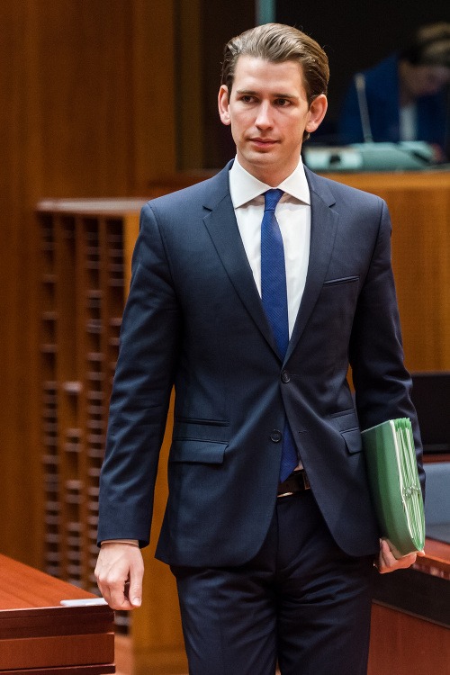 Rakúsky minister zahraničných vecí Sebastian Kurz.