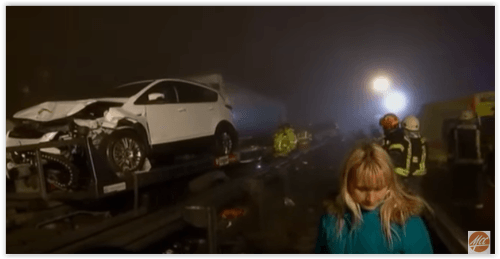 VIDEO Hromadná nehoda na
