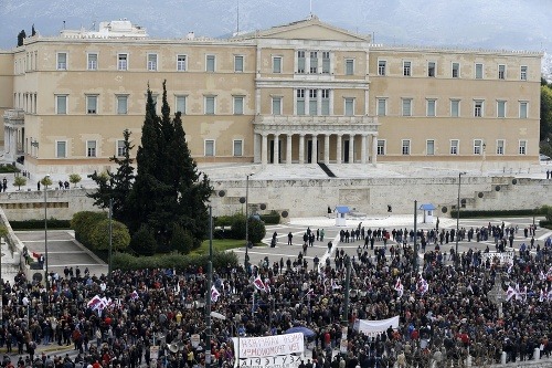 FOTO Gréci si nedajú