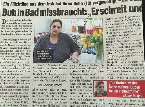 Rakúske médiá priniesli rozhovor s nešťastnou matkou.