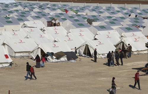 Utečenecké tábory v Turecku sú plné.