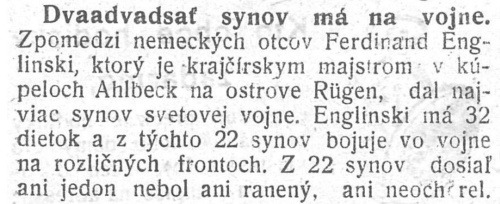 Robotnícke noviny, 12. 2. 1916, s. 2