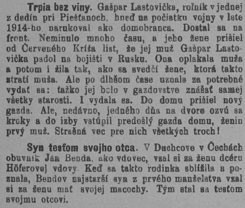 Národnie noviny, 10. 2. 1916, s. 4