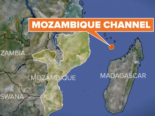 Na pobreží Mozambiku našli