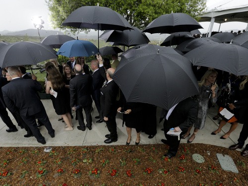 Pohreb Nancy Reagan