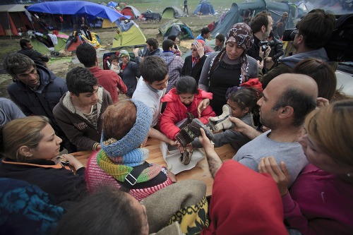 Utečenecký tábor sa mení