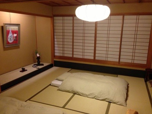 Tradičné japonské ubytovanie