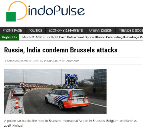 Útoky v Bruseli odsúdila aj India