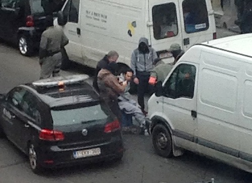 Záťah bruselských policajtov