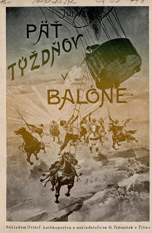 Jules Verne, Cesta do Mesiaca (1928) a Päť týždňov v balóne (1927)