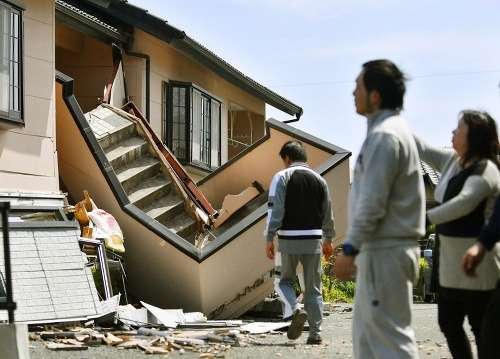 Zemetrasenie v meste Kumamoto