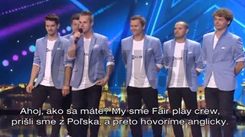 Poľská skupina Fair Play Crew sa v Česko Slovensko má Talent objavila minulý rok.