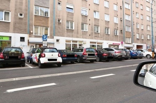 Z parkovania v Bratislave