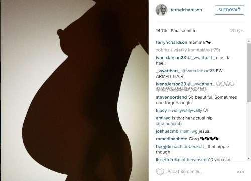 Na instagramovom účte Terryho Richardsona možno nájsť aj takýto záber. 