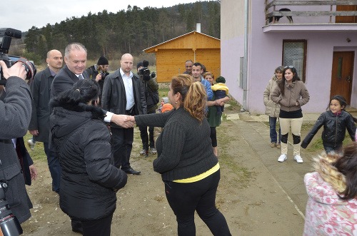 Spišský Hrhov vlani navštívil aj prezident Andrej Kiska.