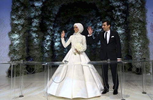 Erdoganova dcéra sa vydala
