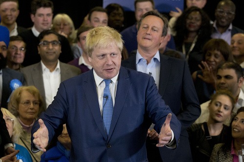 Boris Johnson a David