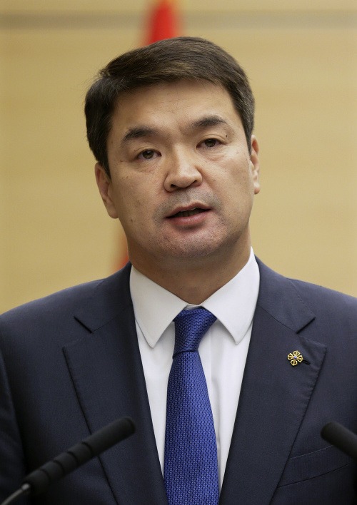 Mongolský premiér Čimid Sajchanbileg.