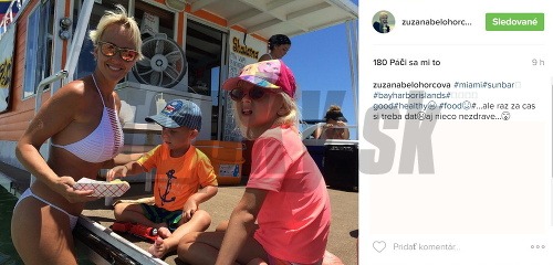 Zuzana Belohorcová sa ukázala v plavkách - s deťmi si užívala na miamskej pláži. 