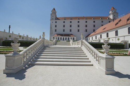Prípravy na Bratislavskom hrade