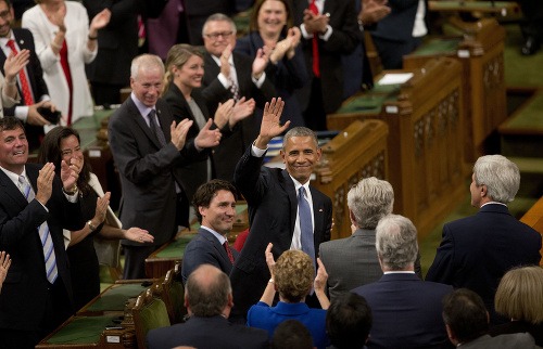 Barack Obama navštívil Kanadu