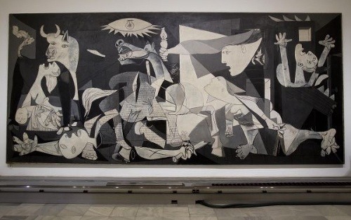 Hrôzy vojny zachytil Picasso na svojom obraze Guernica