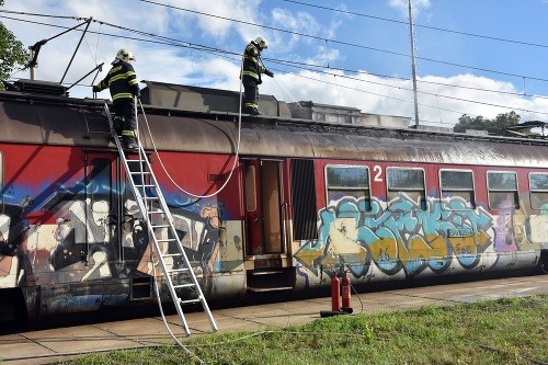 Pre zadymenie osobného vlaku