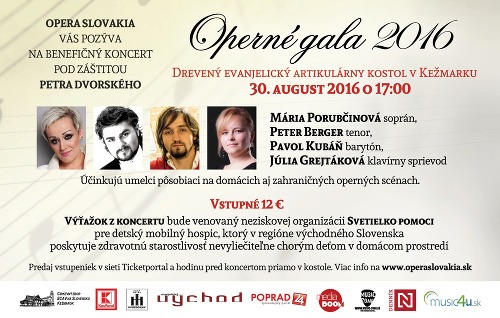 Výťažok z koncertu Operné