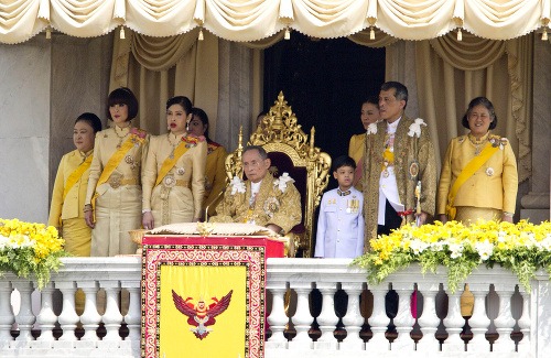 Thajská kráľovská rodina
