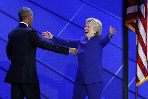 Barack Obama a Hilary
