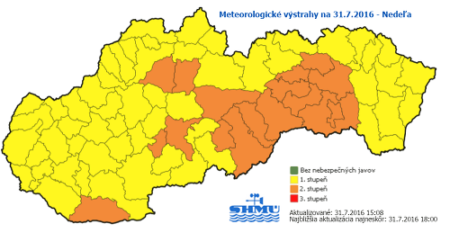 Slovensko postihli silné búrky: