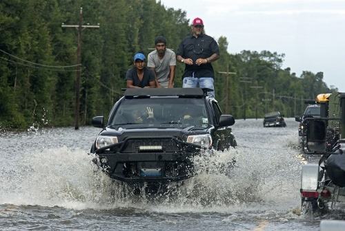 FOTO Záplavy v Louisiane