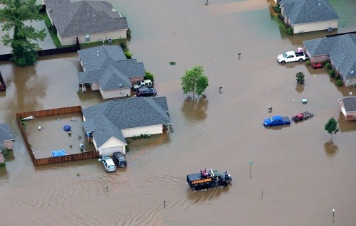 FOTO Záplavy v Louisiane