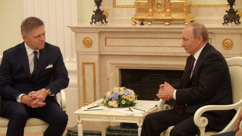 Vladimir Putin a Robert