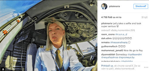 Pilotka Ryanairu na FOTO