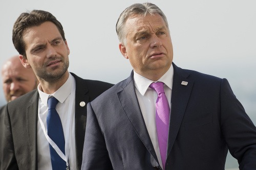 Príchod maďarského premiéra Viktora Orbána 