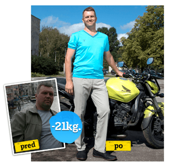 Šokujúce: Peter (39) schudol