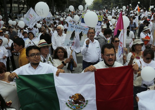 FOTO Mexičania sa búria: