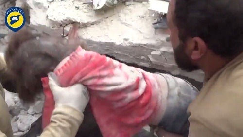 Brutálne VIDEO z bombardovanej