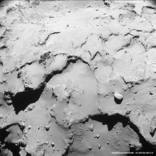 Zábery zo sondy Rosetta