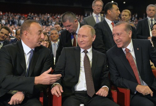 Putin s Erdoganom sa