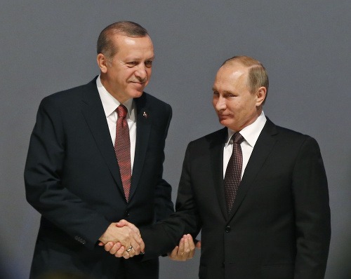 Putin s Erdoganom sa