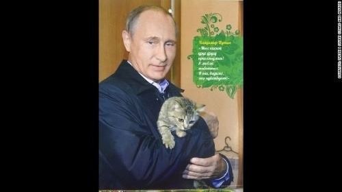 Putin vydáva kalendár na