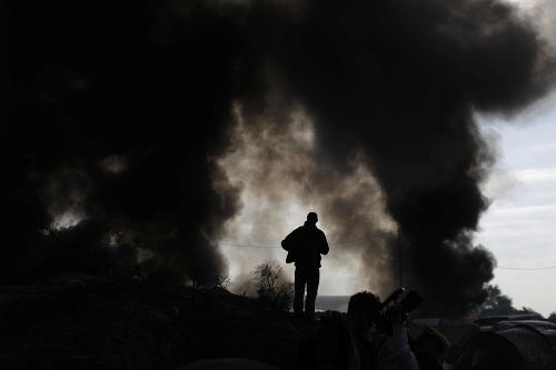 NAŽIVO Calais v plameňoch: