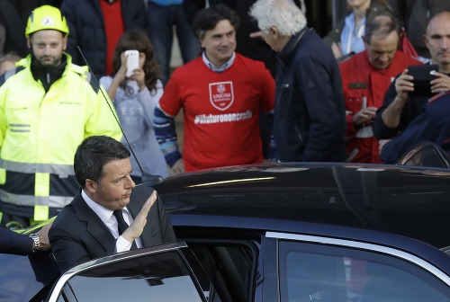 Taliansky premiér Matteo Renzi.
