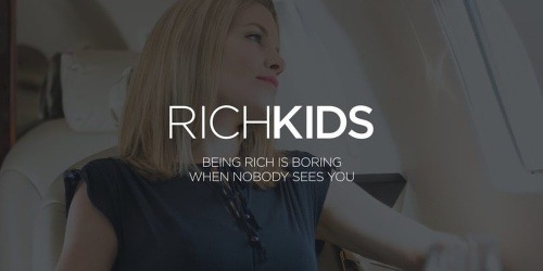 Výrok na webe sociálnej siete: Byť bohatým je nuda, keď ťa nikto nevidí.
