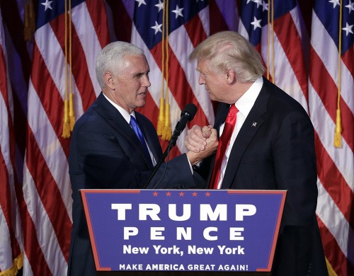 Mike Pence a Donald