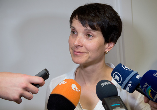 Líderka strany Frauke Petry