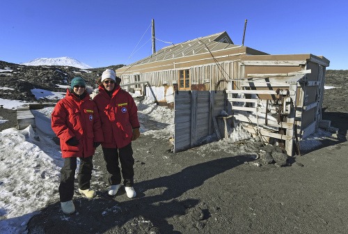 FOTO Kerry navštívil Antarktídu: